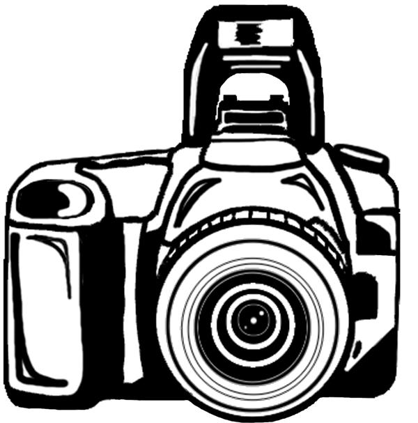 Cute Black and White Camera Logo - Monsignor McClancy Memorial High School - Photography Club