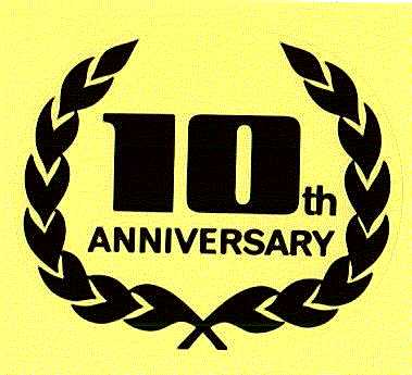 10th Anniversary Edition Logo - The 1980 280ZX Tenth Anniversary Edition