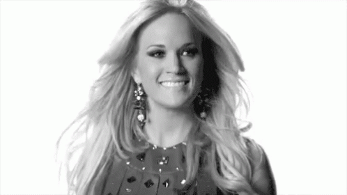 Carrie Underwood Black and White Logo - Carrie Underwood GIF - Musician CarrieUnderwood Singer - Discover ...