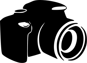 Cute Black and White Camera Logo - Free Camera Clipart, Download Free Clip Art, Free Clip Art