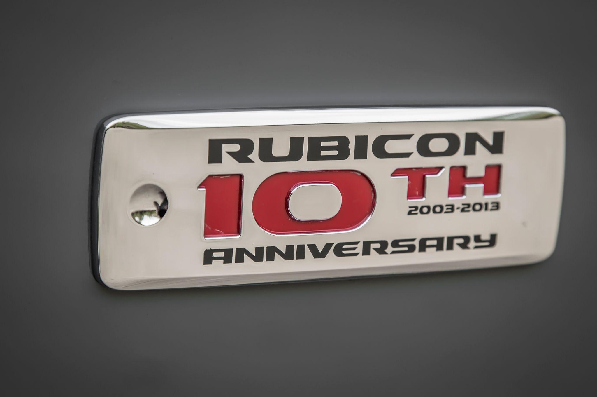 10th Anniversary Edition Logo - Jeep Wrangler Unlimited Rubicon 10th Anniversary Edition First