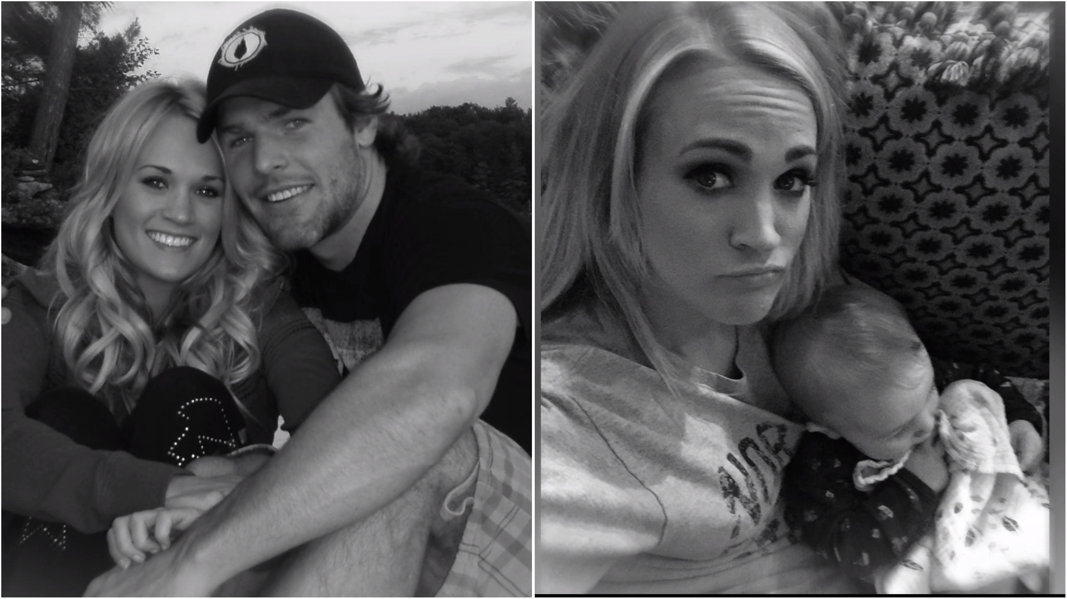 Carrie Underwood Black and White Logo - Carrie Underwood Shares Personal Family Photos in 'What I Never Knew ...