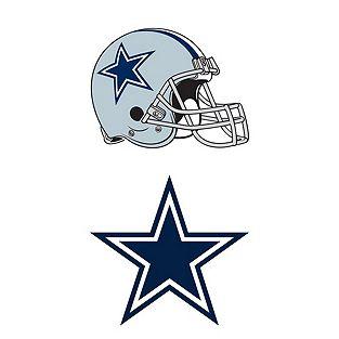 Cowboys Helmet Logo - Dallas Cowboys Helmet & Logo Window Decal | Dallas Cowboys Pro Shop