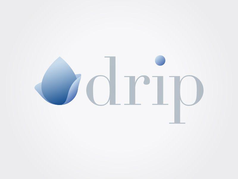 Water Drip Logo - Drip logo