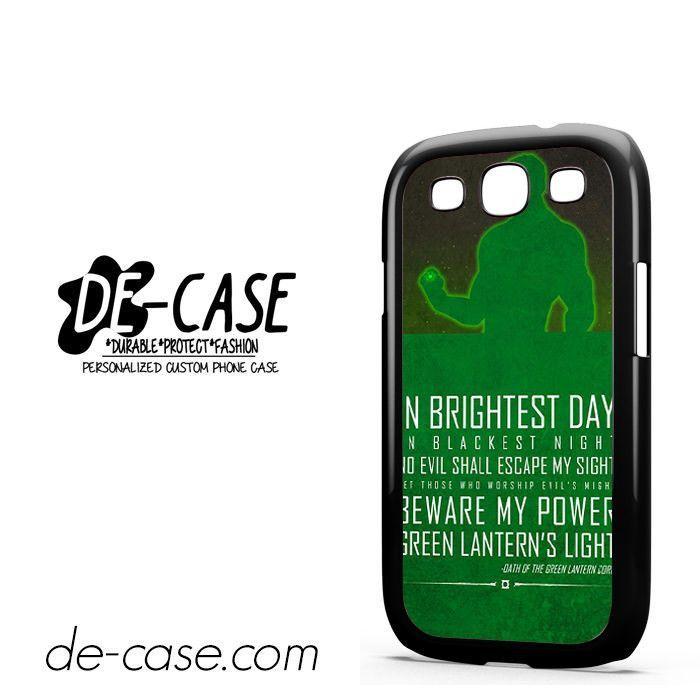 Quotation in Green Phone Logo - Green Lantern Quote DEAL 4873 Samsung Phonecase Cover For Samsung