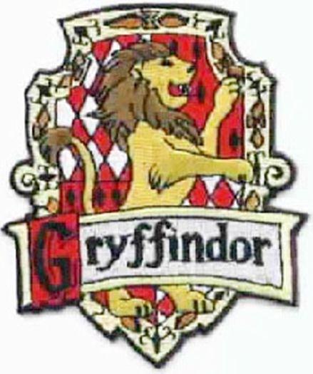 Harry Potter House Logo - Harry Potter House of Gryffindor British Logo Embroidered Patch