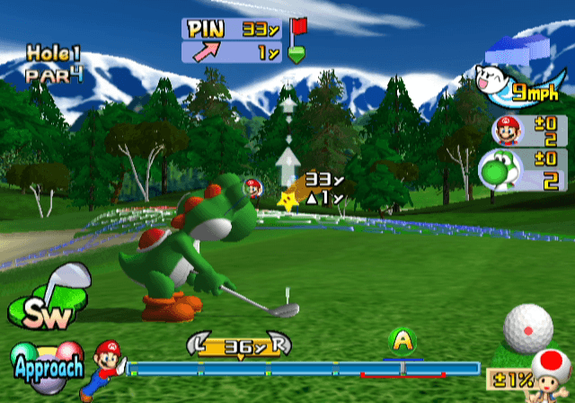 Mario Golf Toadstool Tour Logo - Mario Golf: Toadstool Tour Screenshots for GameCube - MobyGames