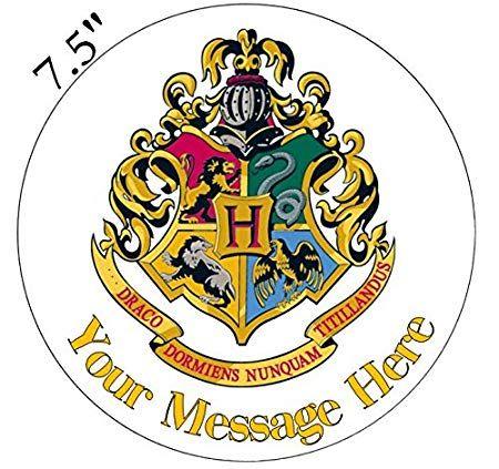 Harry Potter House Logo - Harry Potter Hogwarts House Logo Inspired Edible Icing Cake Topper ...