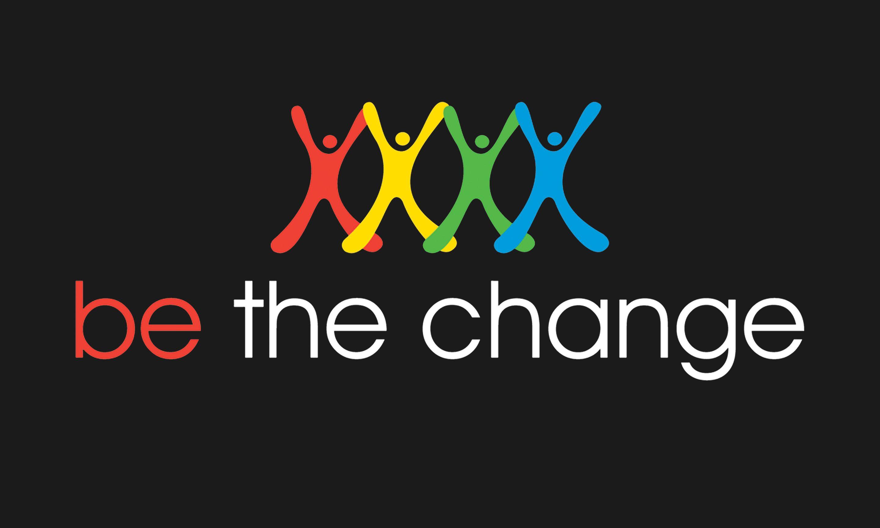 The Change Logo - Be The Change Logo
