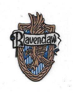 Harry Potter House Logo - Harry Potter House of Ravenclaw Crest British Logo Embroidered Patch