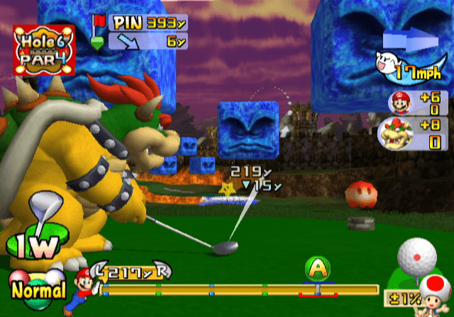 Mario Golf Toadstool Tour Logo - Mario Golf: Toadstool Tour Screenshots for GameCube - MobyGames