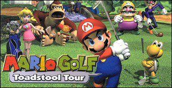 Mario Golf Toadstool Tour Logo - Test du jeu Mario Golf : Toadstool Tour sur NGC - jeuxvideo.com