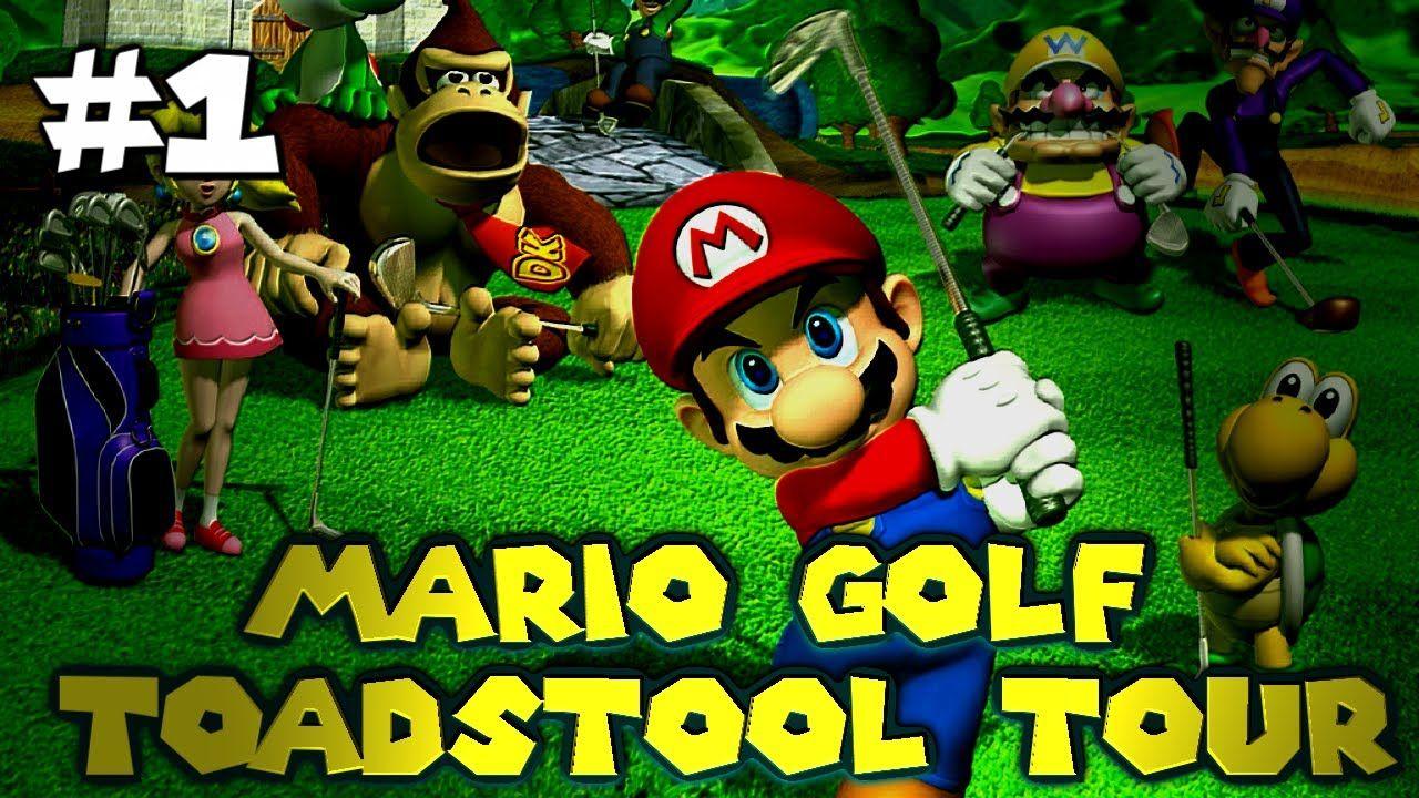 Mario Golf Toadstool Tour Logo - Mario Golf: ToadStool Tour (Part 1)