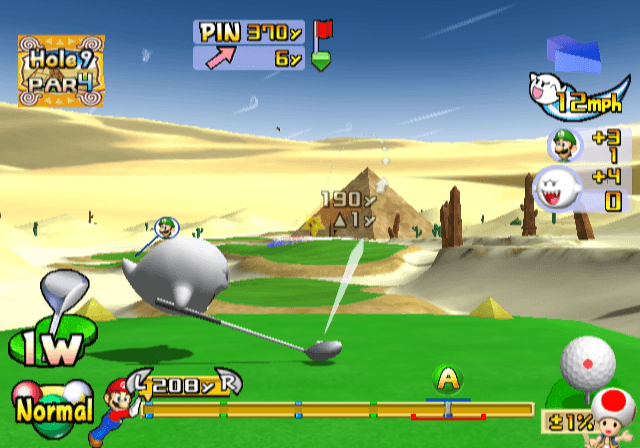 Mario Golf Toadstool Tour Logo - Mario Golf: Toadstool Tour Screenshots for GameCube - MobyGames