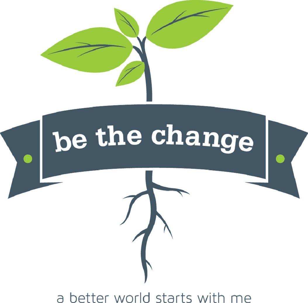 The Change Logo - be the change