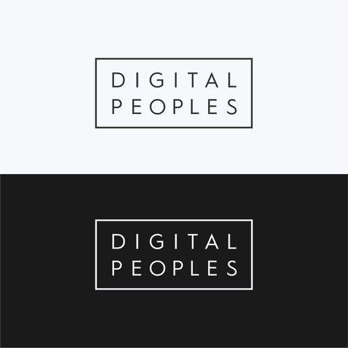 Asia People Logo - DIGITAL PEOPLES super cool logo for a new web media in Asia