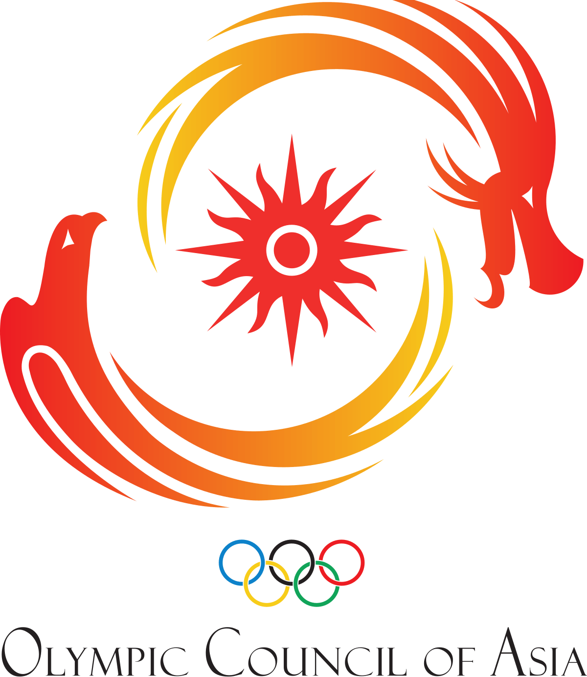 Asia People Logo - Olympic Council of Asia