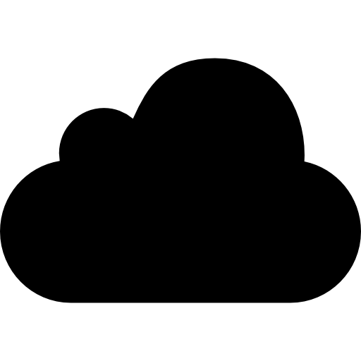 Black Cloud Logo - Mobileme logo of black cloud Icons | Free Download