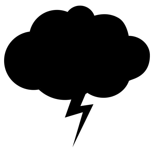 Black Cloud Logo - the black cloud