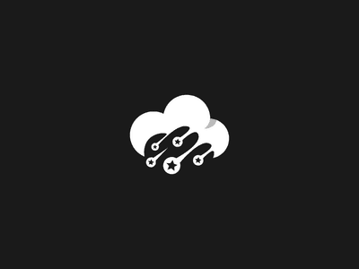 Black Cloud Logo - 18 Terrific Cloud Logo Designs For Business