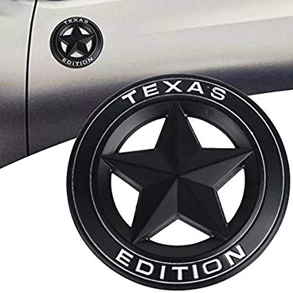 Jeep Sport Logo - Incognito-7 3D Laxury Texas Edition Metal Logo Emblem Sticker for ...