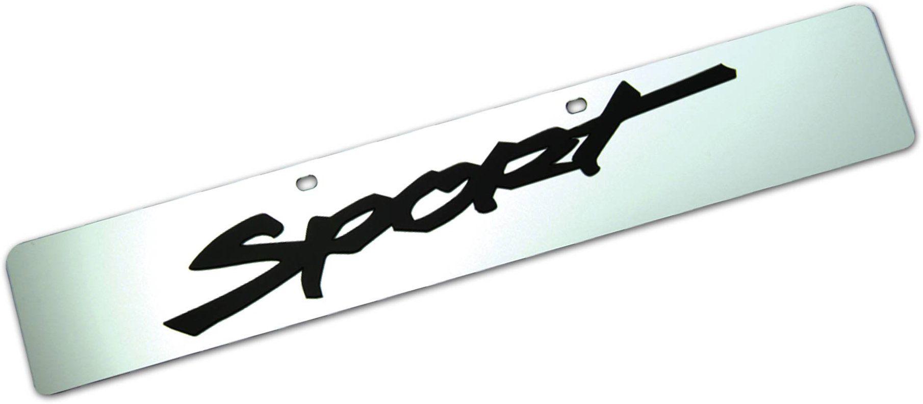 Jeep Sport Logo - Eurosport Daytona 4444-3 Jeep Trail-Blazer License Plate with Sport ...