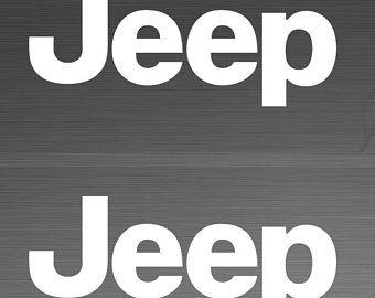 Jeep Sport Logo - Jeep logo decal | Etsy