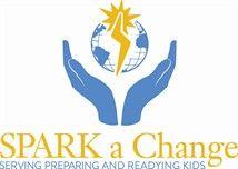 The Change Logo - Golden Key. SPARK a Change