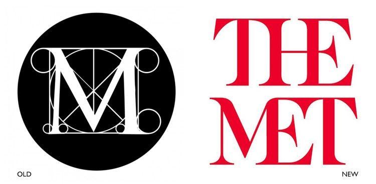 The Change Logo - Metropolitan Museum Changes Logo, Chaos Ensues