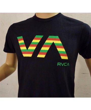 RVCA Hawaii Logo - Men's RVCA Hawaii Exclusive T Shirt HI Flag; Color Options