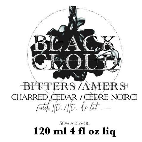 Black Cloud Logo - Black Cloud Bitters - Cocktail Emporium