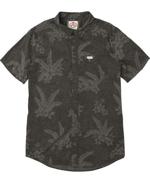 RVCA Hawaii Logo - Andrew Reynolds Hawaiian Button Up Shirt