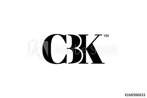 Alphabet App Logo - CBK Logo Branding Letter. Vector graphic design. Useful as app icon ...