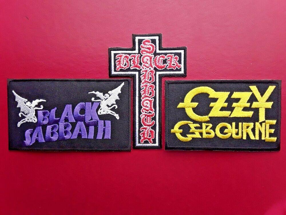 Ozzy Osbourne Cross Logo - BLACK SABBATH OZZY OSBOURNE HEAVY ROCK MUSIC BAND