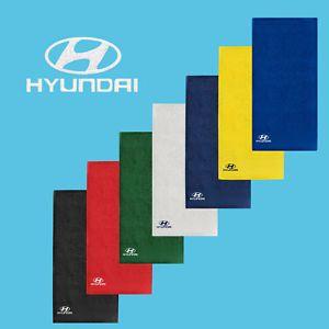 Hand Face Logo - Hyundai Towel 50x100 COTTON EMBROIDERED Auto Logo Face Hand Car
