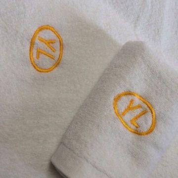 Hand Face Logo - China Luxury Hotel Custom Logo Cotton Bath Towel Hand Towel Face