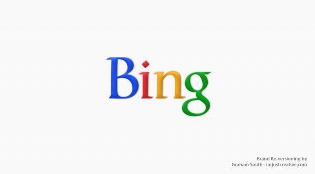 Did Bing Change Its Logo - Mainstream Logos Re-envisioned