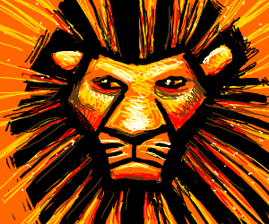 Lion King Broadway Logo - The Lion King on Broadway logo drawing