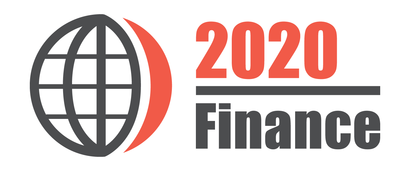 Red Finance Logo - 2020 Finance by 2020 Innovation