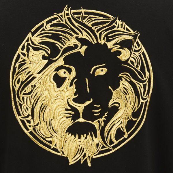 Versace Lion Logo - Versus Versace Men's Logo Hoody - Black - Free UK Delivery over £50