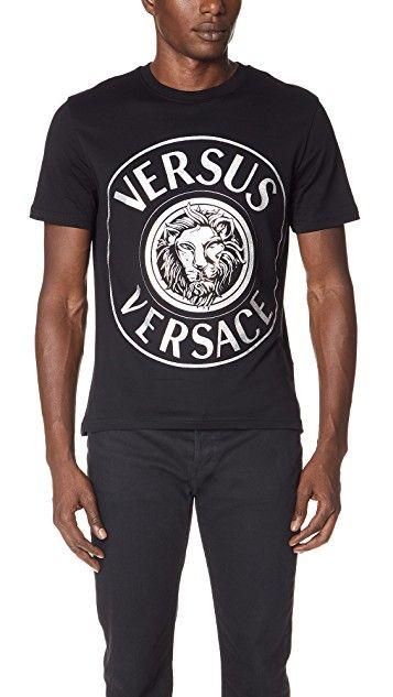 Versace Lion Logo - Versus Versace Lion Logo Tee
