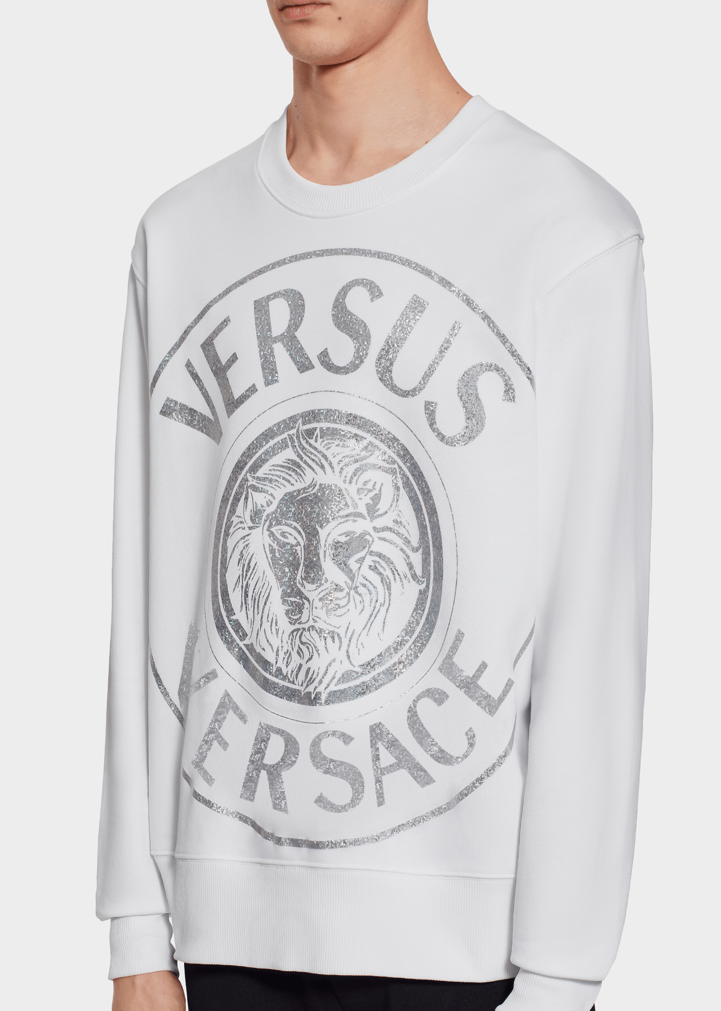 Versace Lion Logo - Versus Versace Lion Head Logo Sweatshirt for Men | Online Store EU
