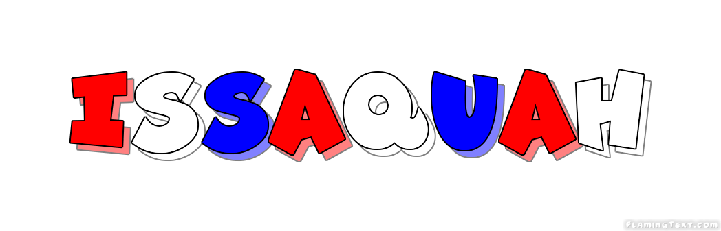 Issaquah Logo - United States of America Logo | Free Logo Design Tool from Flaming Text