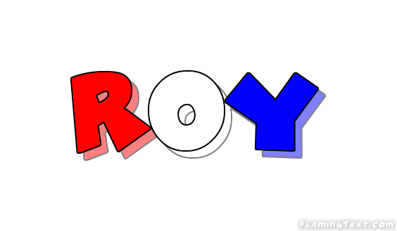 Roy Logo - United States of America Logo. Free Logo Design Tool from Flaming Text