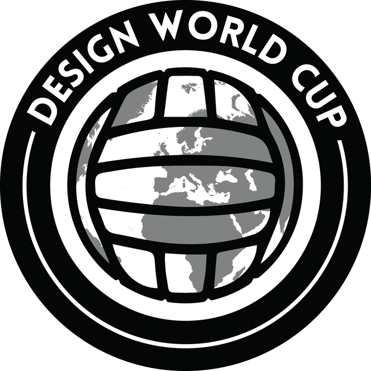Black and White World Logo - MediaClash | Design World Cup