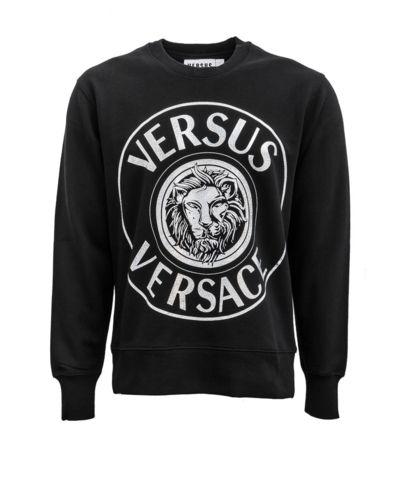 Versace Lion Logo - Versus by Versace Lion Head Logo Sweatshirt | Reebonz Singapore