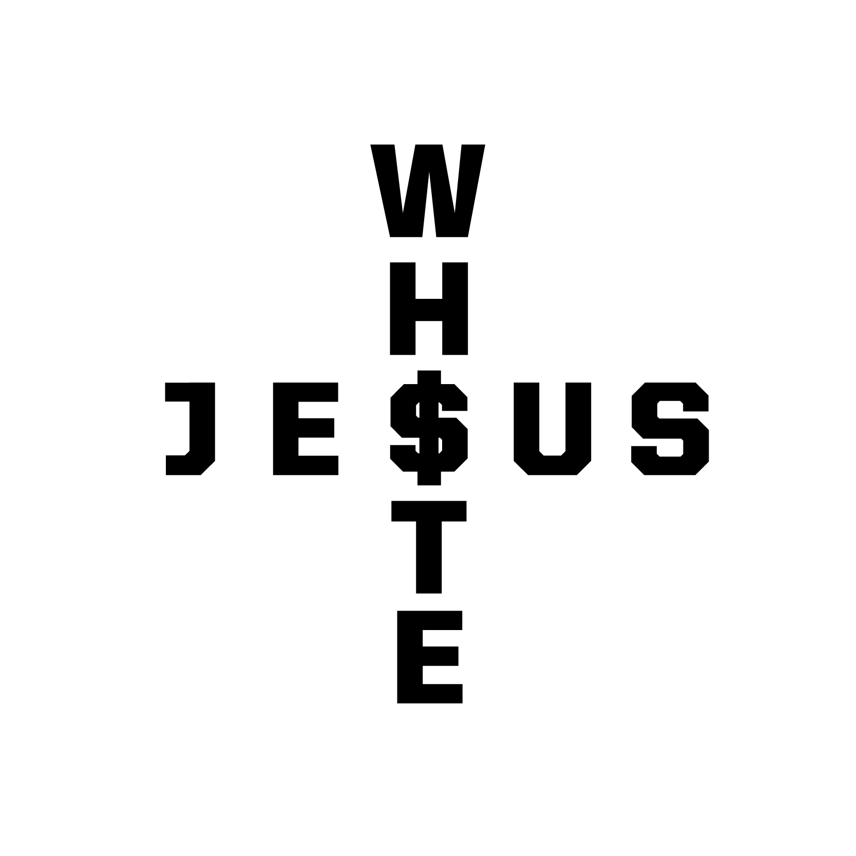 Jesus Logo - White Jesus Logo