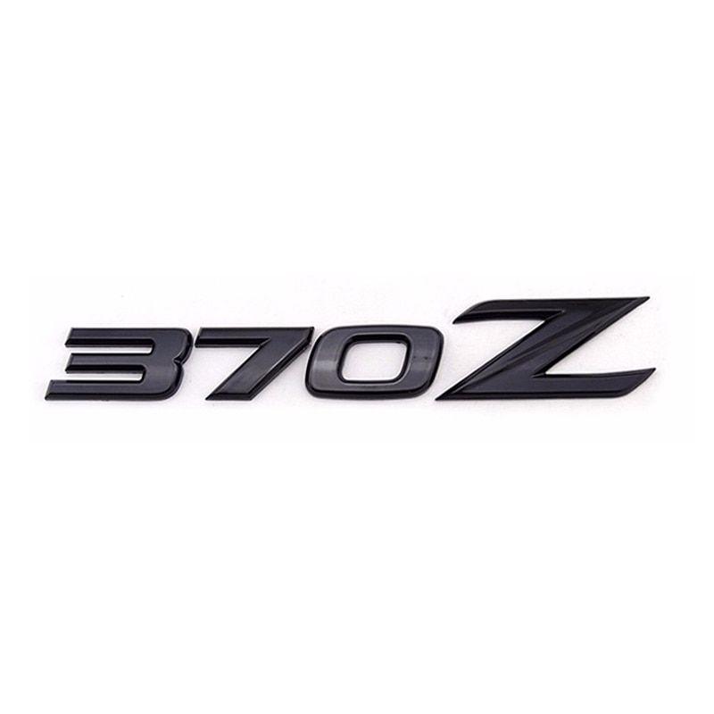 370Z Logo - Black 370Z Symbol ABS Car Auto Emblem Badge Stickers for NISSAN 370Z