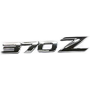 370Z Logo - Amazon.com: New Chrome 370Z Emblem Replaces OEM Rear Deck / Hatch ...
