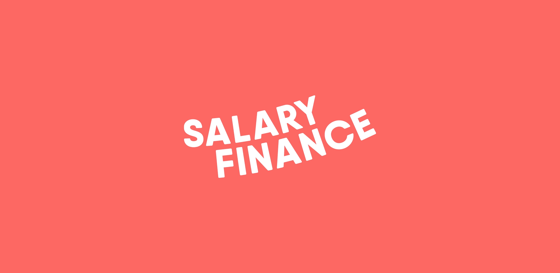 Red Finance Logo - Salary Finance - Branding a fintech start-up - Ragged Edge